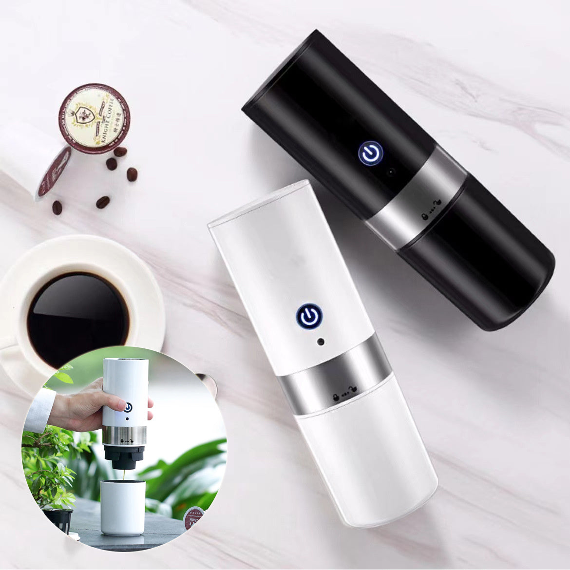 Portable Fully Automatic Espresso Coffee Maker - Limitless Trends